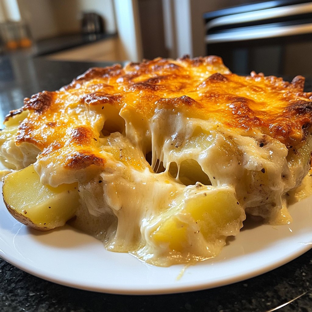 Kartoffelgratin mit Käse