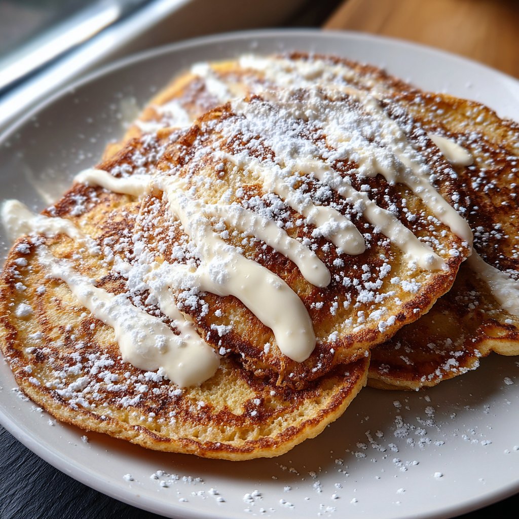 Pfannkuchen mit Quark