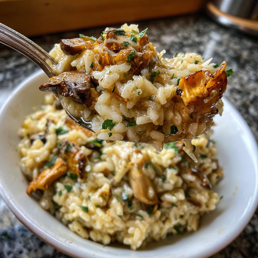 Risotto mit Pilzmix