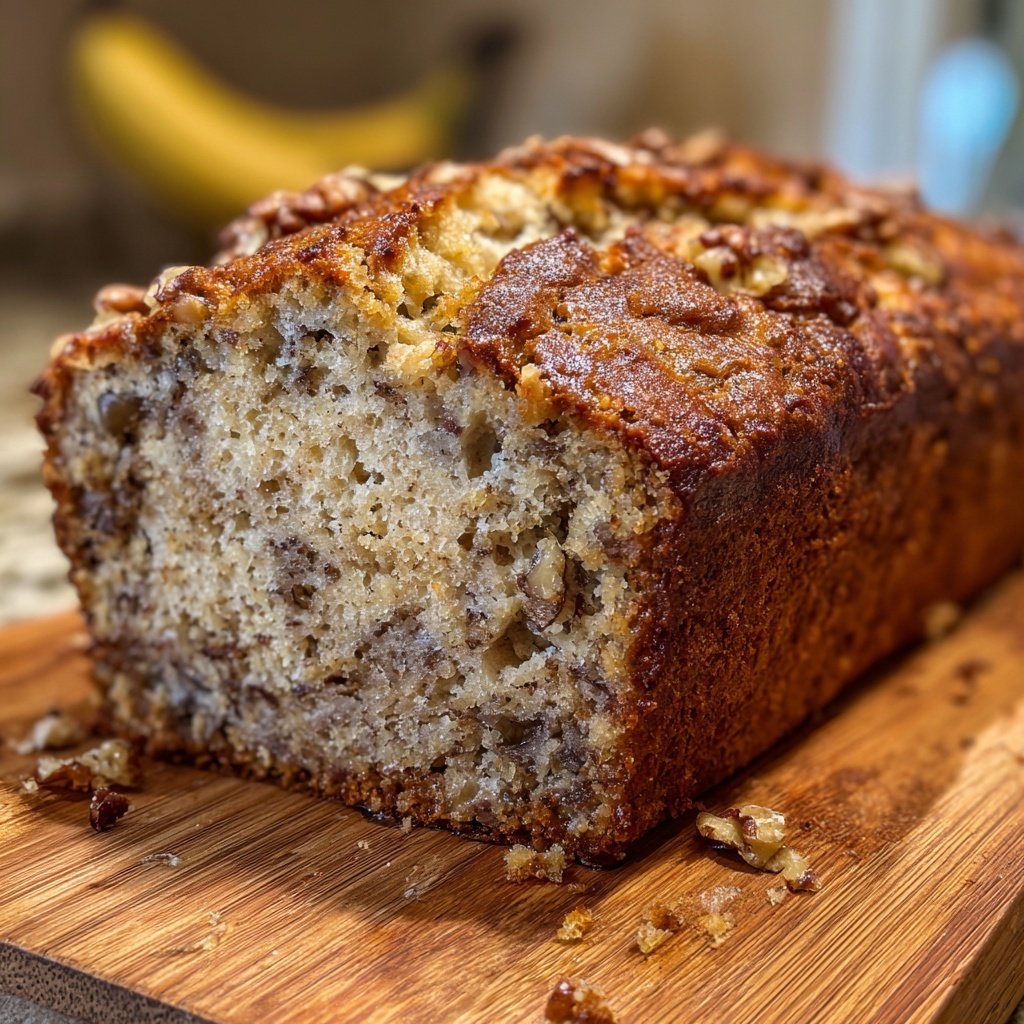 Bananenbrot ohne Zucker