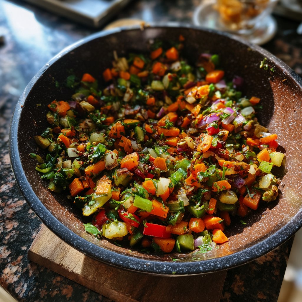 Mittagessen vegetarisch einfach