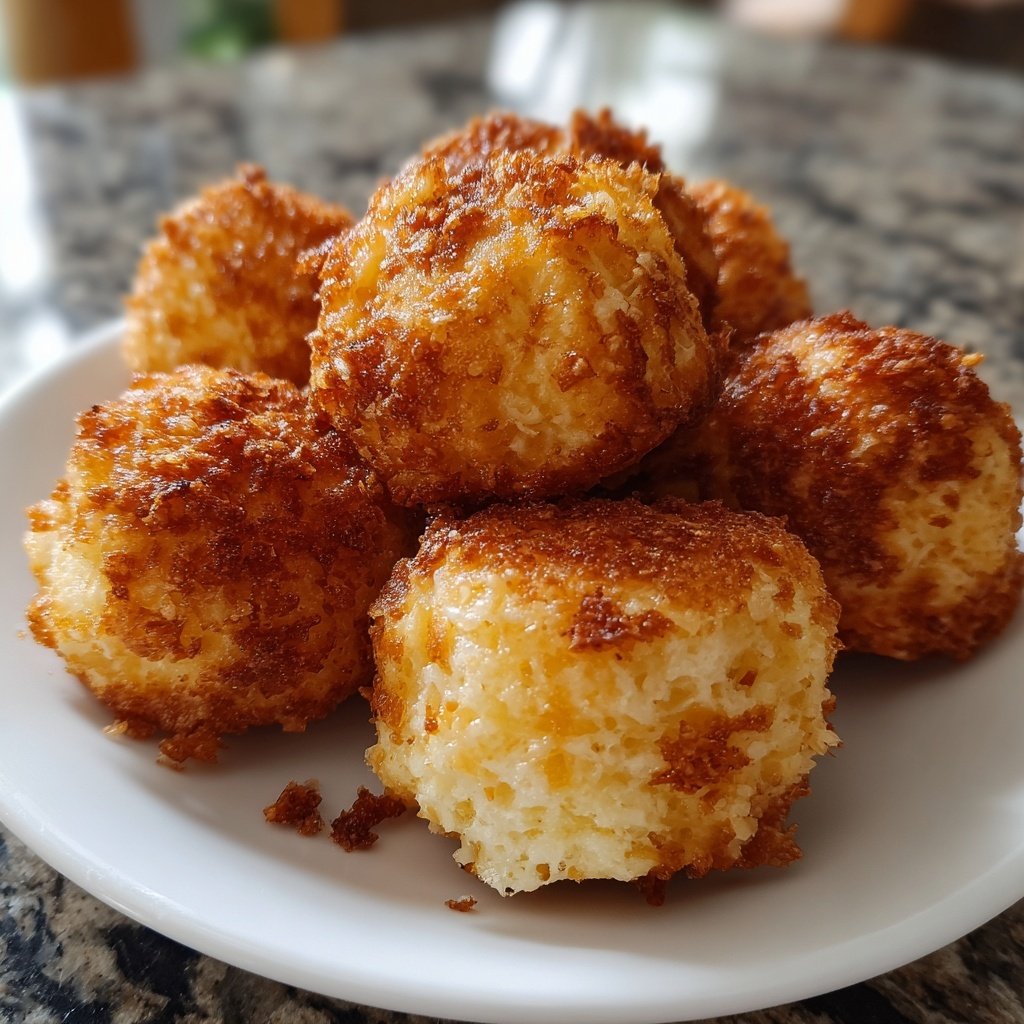 Quarkbällchen aus dem Airfryer ohne Zucker