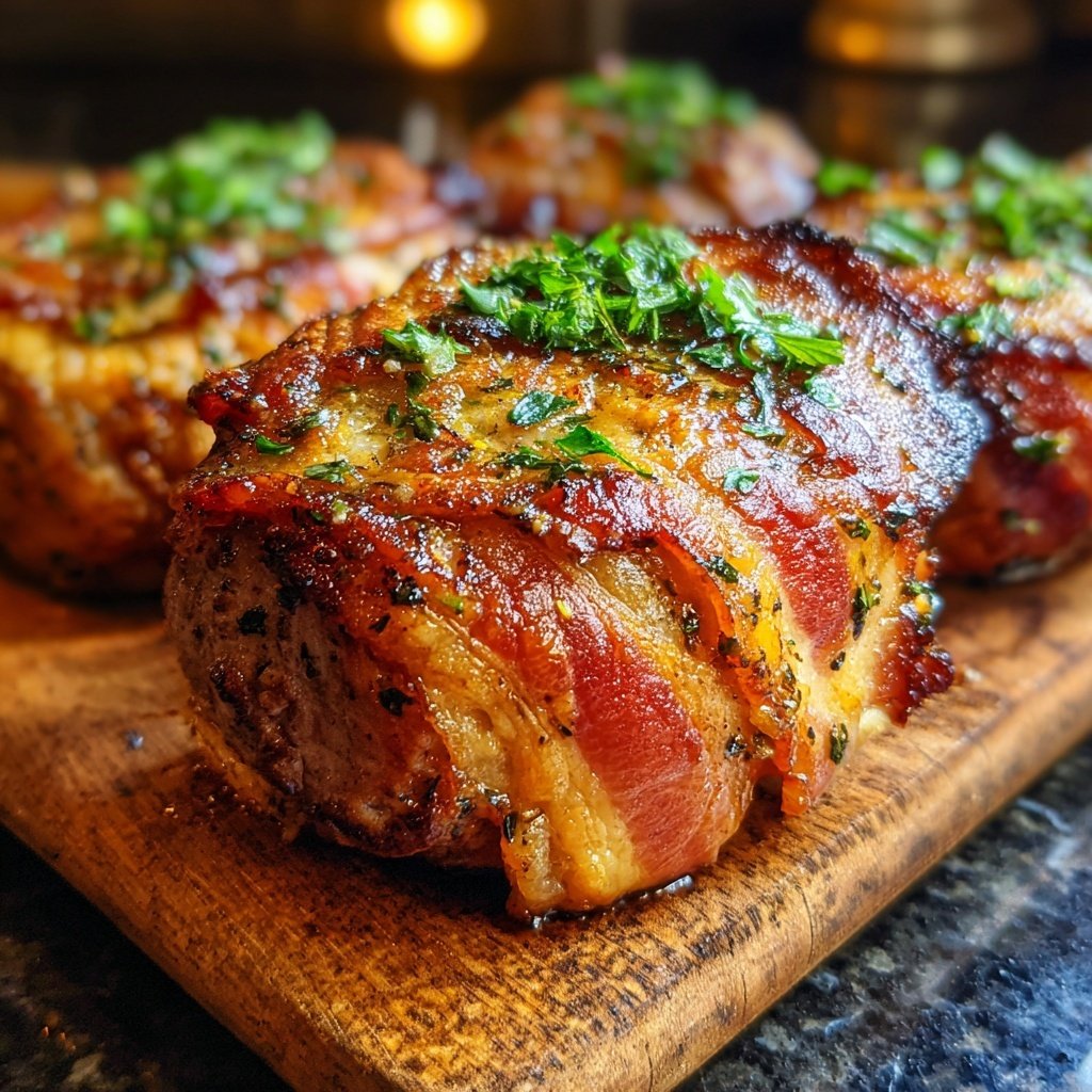 Schweinefilet im Speckmantel