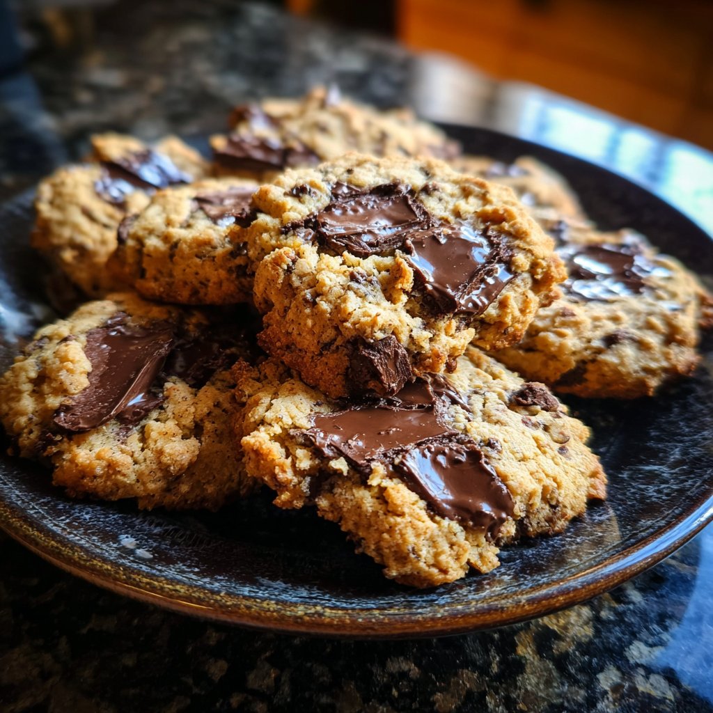 Cookies mit Zartbitterschokolade