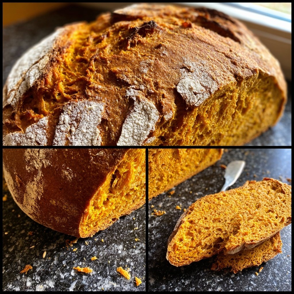 Einfaches Kürbisbrot
