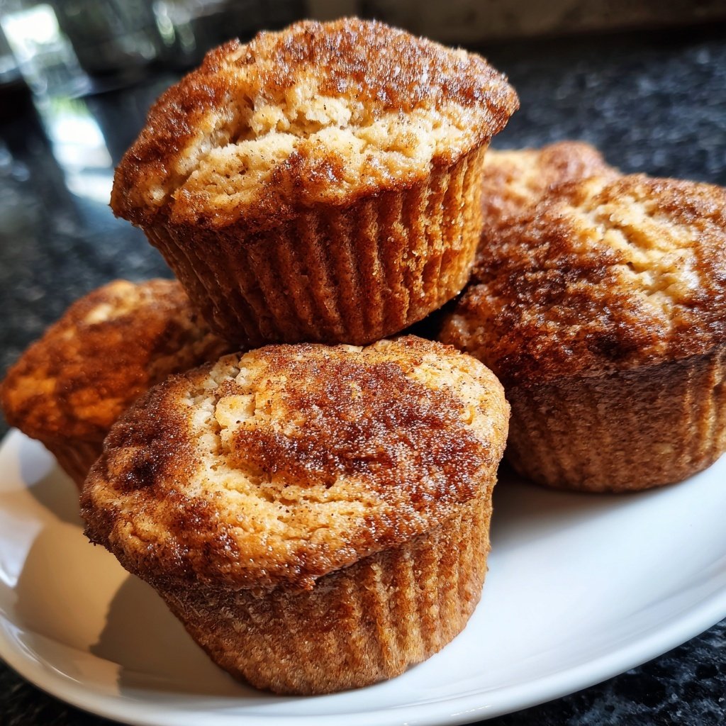 Muffins mit Apfelmus