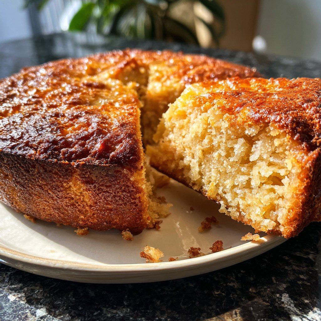 Bananenkuchen mit Apfelmus