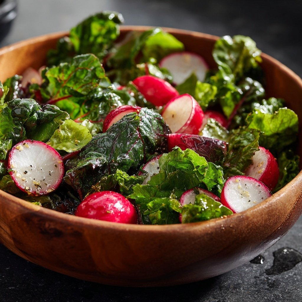 Grill Beilagen Salat Mit Radieschen