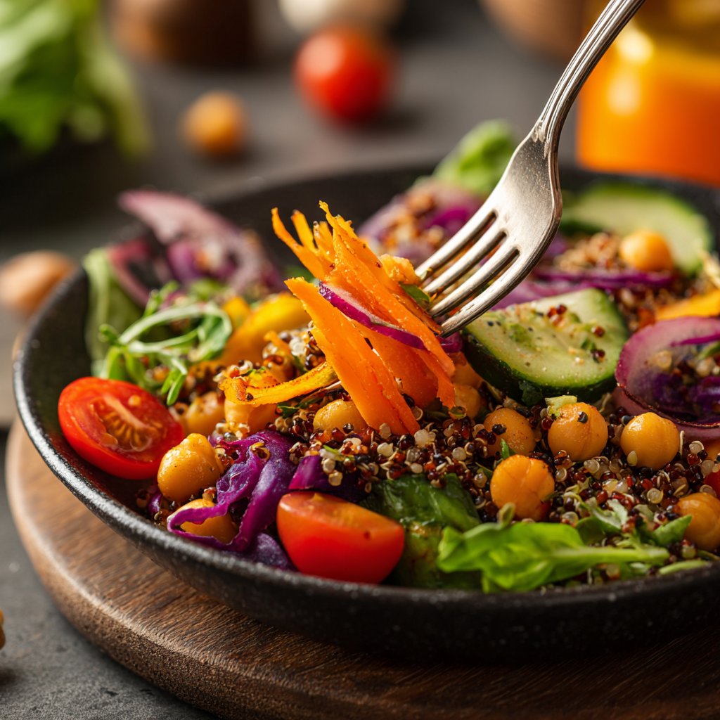 Kalorienarmes Mittagessen