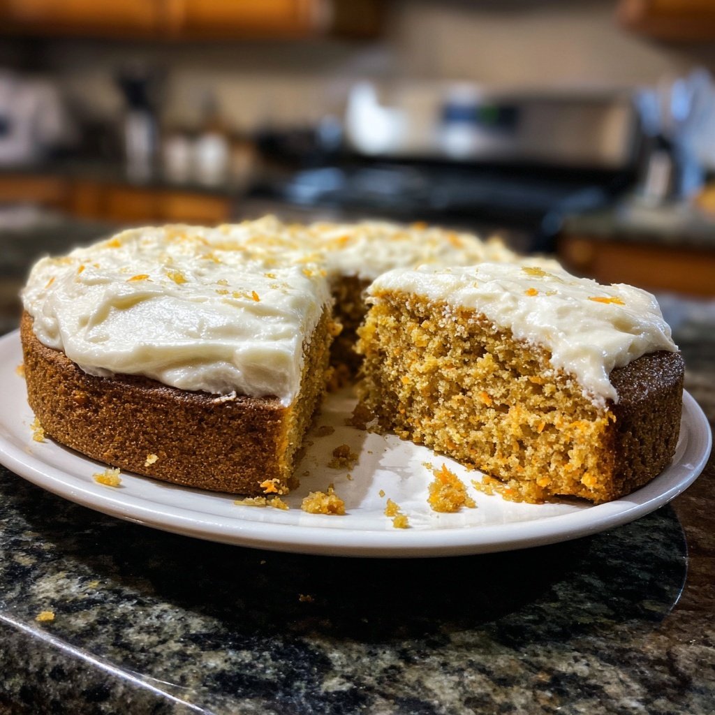 Karottenkuchen Mit Orange